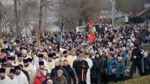 Крестный ход в Самаре в ноябре 2025 года