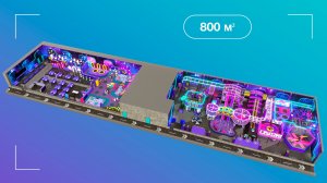 Фиджитал-дизайн детского центра нового поколения | 3D-тур от завода Авира