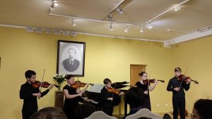 И. Дунаевский "Вальс" Исполняет ансамбль скрипачей "Элегия" ДМШ им. А. А. Алябьева г. Пущино