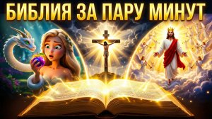 ВСЯ Библия за 3 минуты | Библейский Мультфильм