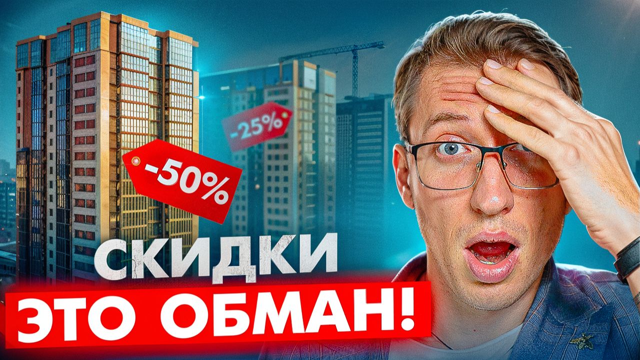 ВАС ОБМАНЫВАЮТ ! Почему застройщики раздают огромные скидки? Вся правда смотреть онлайн