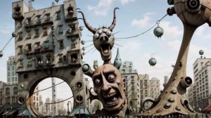 Зарисовки Сюрреалистического Города