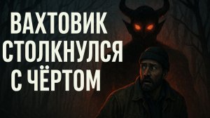 Вахтовик столкнулся с ЧЕРТОМ в Старой избушке в Тайге и сильно пожалел. Страшные Истории. Мистика