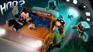 НА ФУРГОНЕ В ПАРКЕ ПРИШЕЛЬЦЕВ – Страшилки Майнкрафт