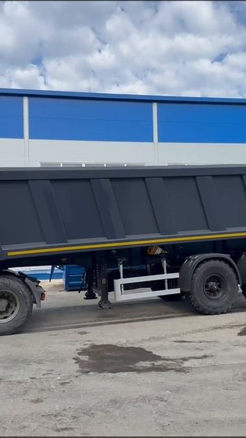 Изготовили и отдали заказчику самосвальный полуприцеп... смотреть онлайн