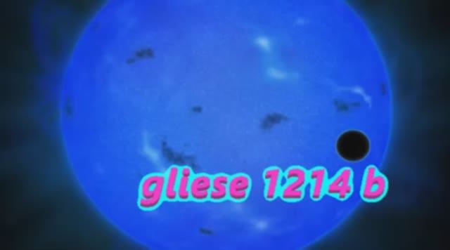 Водная Планета gliese 1214 b
