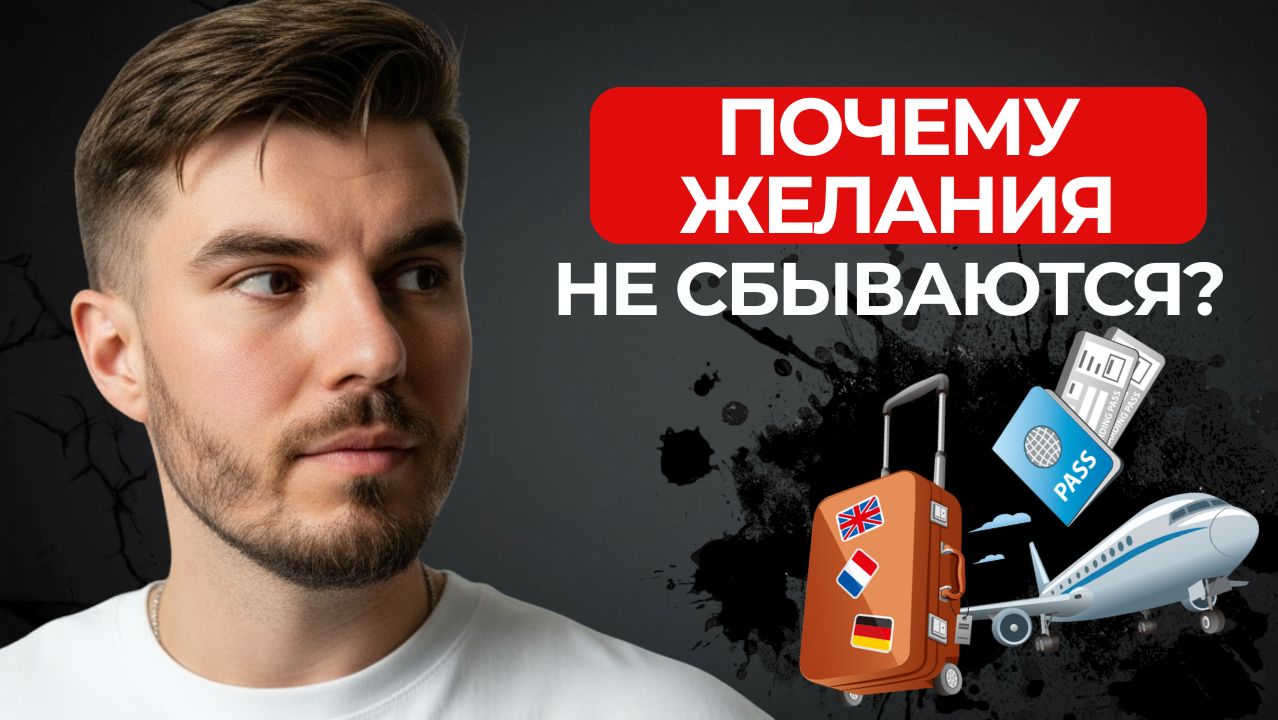 Почему желания не сбываются? Почему визуализируешь, прописываешь, мечтаешь — а ничего не меняется?