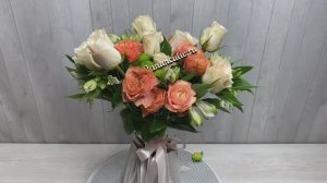 Букет из роз без упаковки