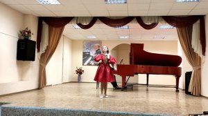 Шишенина Анастасия, ДШИ 11. "Про Емелю" муз.Я.Дубравина, сл.В.Суслова