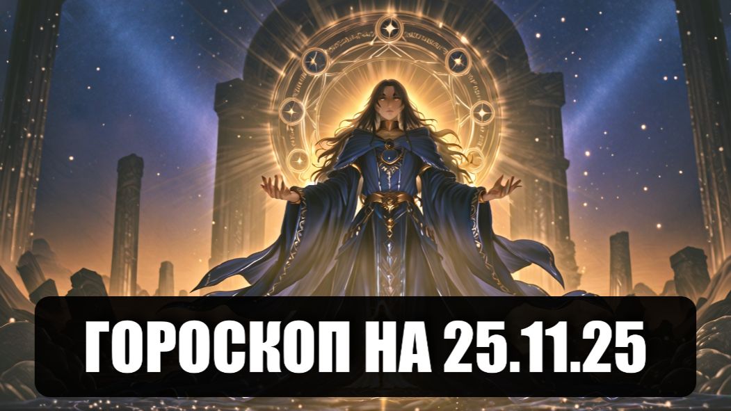 Гороскоп на 25 ноября 2025