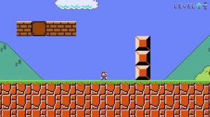 Every time Mario jumps, he gets Wider, Smarter, Taller AND MORE!