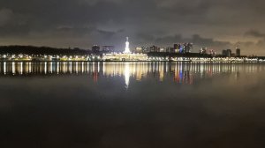 23.11.2025 Побегал, подышал, подвигался у Химкинского водохранилища.