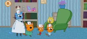 Три Кота Мультфильм Игра Прививка для котят