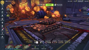Играю в ночном рандоме в Tanks Blitz🦇👀✔