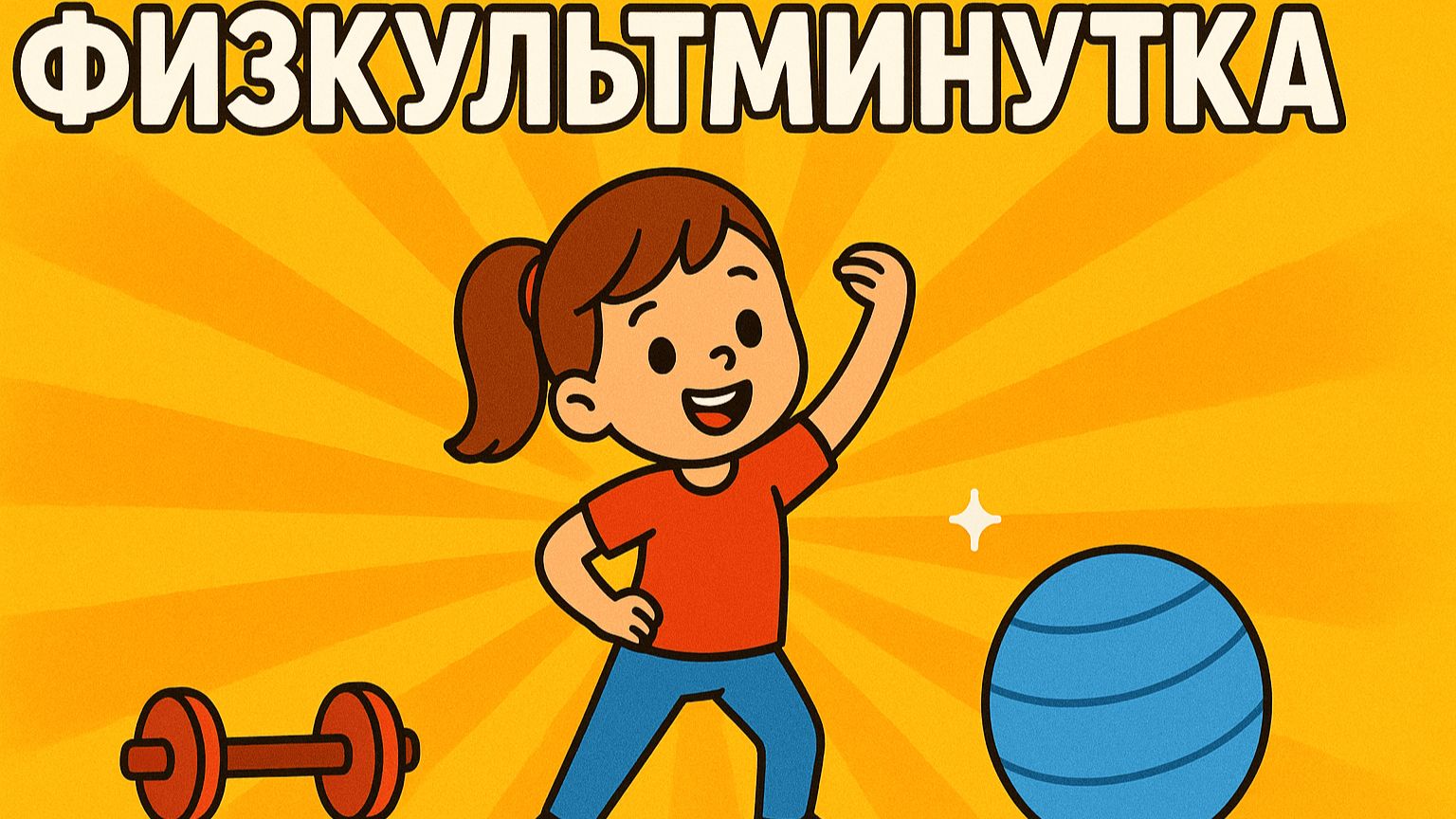 ФИЗКУЛЬТМИНУТКА ДЛЯ БЫСТРОЙ ЗАРЯДКИ ТЕЛА И РАЗУМА