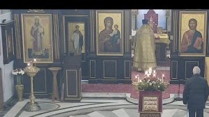 24.11.2025  Литургия. Понедельник. Седмица 25-я по Пятидесятнице.