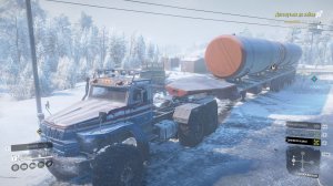 SnowRunner. Амур. Река Урска. Контракт "Дотянутся до звезд "