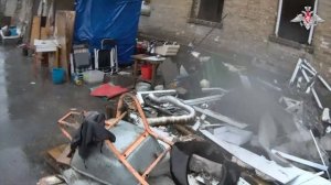 Кадры боевой работы по освобождению микрорайонов Горняк и Шахтерский г. Красноармейск ДНР