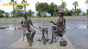 Набережная Батуми, от лайнера над головой до катера у причала #122