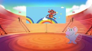 KidsBox1 (New Generation)-Unit1-Hello-Phonics-Monty's sounds-A red robot on a rainbow (p.8)