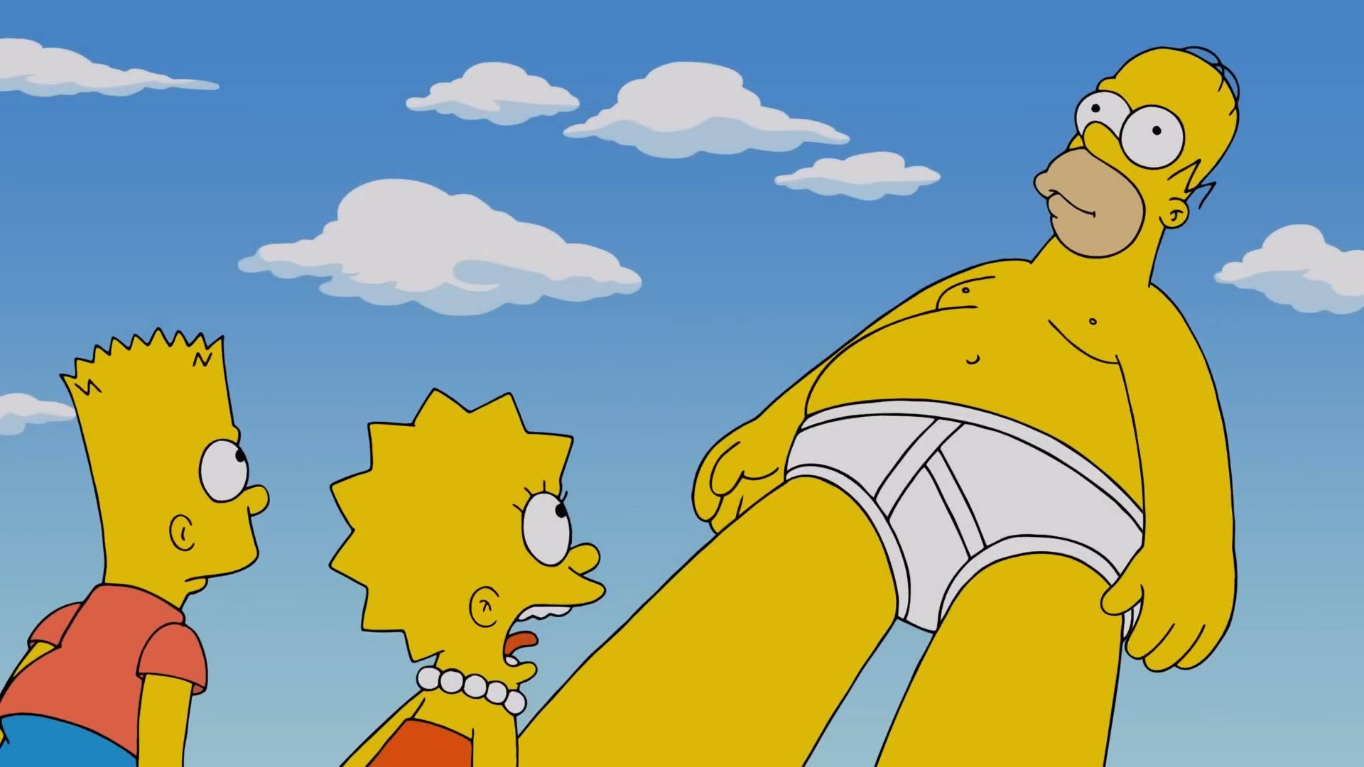 🍩 На острове появился гигантский Гомер! У него зверский аппетит, а трусы еще более зверские...