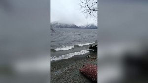 Шторм на Телецком озере