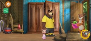 Маша и Медведь Мультфильм Игра Мои друзья