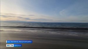 Последствия мощного шторма устраняют в Листвянке