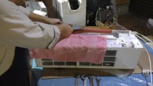 Закачиваем азот в сплит систему #分体式系统中的氮气 #nitrogen for split systems