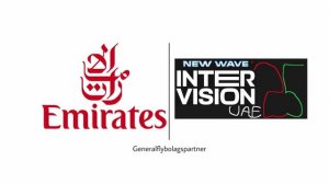 Emirates - generalflygbolagspartner till New Wave Intervision UAE'25