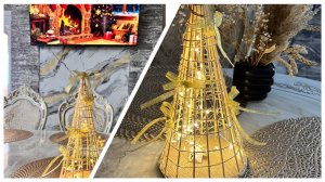 Очаровательная декоративная елка своими руками