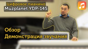 Обзор и демонстрация звучания цифрового пианино Muzplanet YDP-145