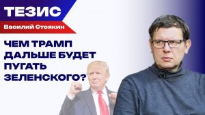 Боится картонного Майдана: Стоякин о том, как Трамп давит на Зеленского