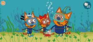 Три Кота Морские приключения котят