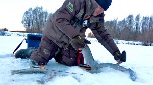 РЫБАЛКА ПО ПЕРВОМУ ЛЬДУ!ПОСТАВИЛ ЭТОТ БАЛАНСИР И ОН ПОКАЗАЛ КТО ЗДЕСЬ ХОЗЯИН!Первый лёд 2025-26