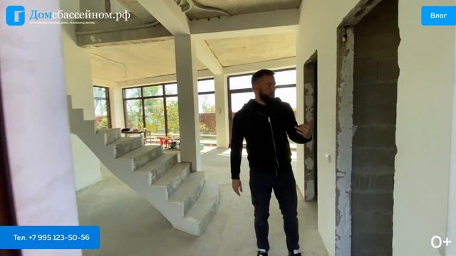 КП «Хостинская ривьера» Сочи. Интересный дом в престижном районе с видом на море и горы! смотреть онлайн