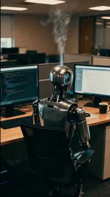 Вот хитрюга ИИ, да от такой работы, не только «дым» пойдет смотреть онлайн