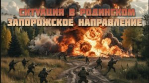 Новости СВО Сегодня-Ситуация в Родинском Запорожское направление
