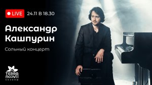 Сольный концерт Александра Кашпурина