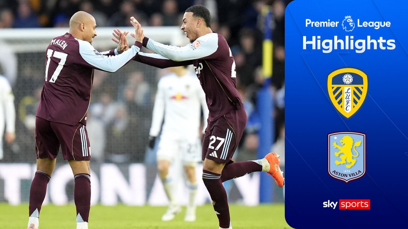 23.11.2025 | ОБЗОР МАТЧА | Лидс - Астон Вилла | Highlights | Leeds - Aston Villa