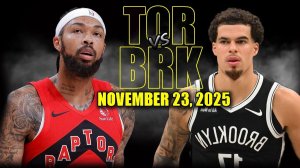 24.11.2025 | ОБЗОР МАТЧА | Торонто Рэпторс - Бруклин Нетс | Highlights