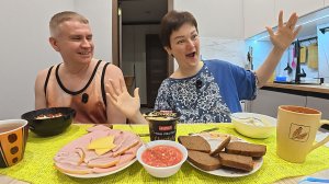 Мукбанг в интернете врать НЕ будут, Вован показал свой настоящий РАЗМЕР) У нас ДЕТОКС! Семейный обед