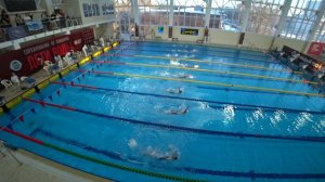 161125 50м спина Оськина Александра 2015 2д 37сек III р-д 2место Фоминцева Катя 2011 6д 35сек II р-д