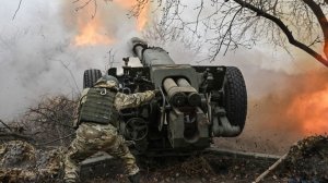 Гаубица «Д-30» разгромила вражеский пункт управления БПЛА. Лучшее видео из зоны СВО