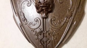 щит из дерева