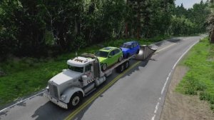 мультики для детей.перевозки машинок бмв