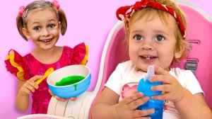 Хорошая сестренка , детские песенки и потешки Майя и Маша+Детские сборники