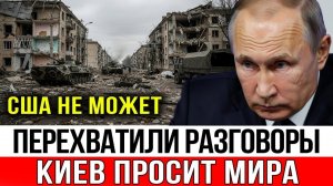 Крах обороны перехвачены истеричные переговоры ВСУ не предвестник ли это скорого перемирия