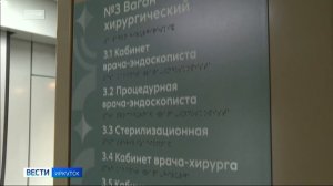 Больше тысячи жителей Иркутской области проверили свое здоровье на базе поезда «Святой Пантелеймон»