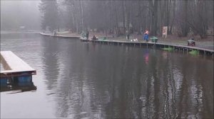 Форель клюёт в придонном слое. Клёвое место, Лосиный остров, верхний водоём.